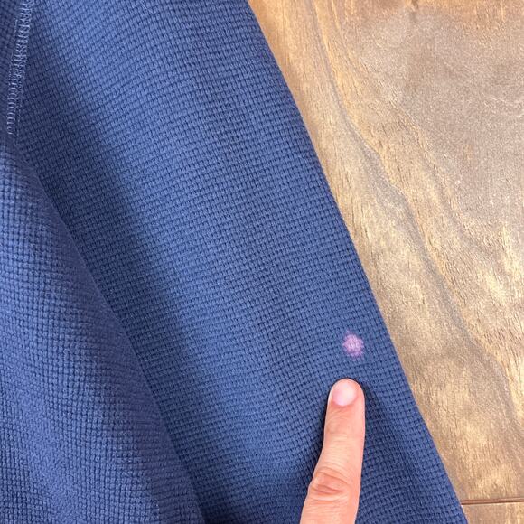 Eddie Bauer Mens Sweatshirt Blue Moose Graphic Thermal Pullover Long Sleeve TXL - Picture 6 of 14